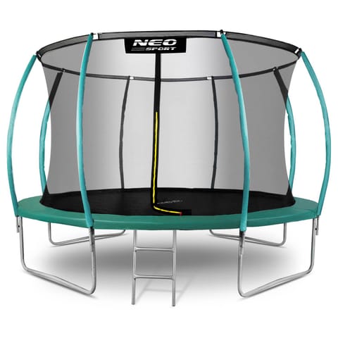 ⁨Trampolina ogrodowa profilowana 14ft/435cm z siatką wewnętrzną Neo-Sport⁩ w sklepie Wasserman.eu