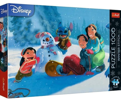⁨Puzzle 1000 XMAS Stitch TREFL⁩ w sklepie Wasserman.eu