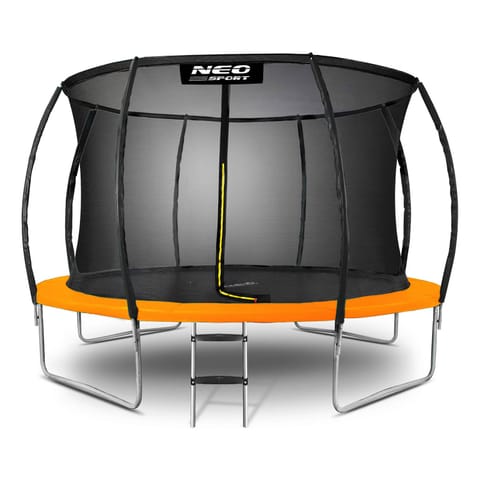 ⁨Trampolina ogrodowa profilowana 12ft/374cm z siatką wewnętrzną Neo-Sport⁩ w sklepie Wasserman.eu