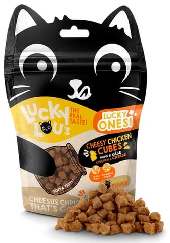 ⁨Lucky Lou Lucky Ones Cubes Ser & Kurczak 80g⁩ w sklepie Wasserman.eu