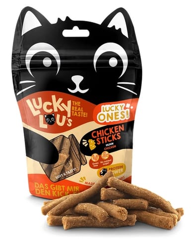 ⁨Lucky Lou Lucky Ones Sticks Kurczak 50g⁩ w sklepie Wasserman.eu