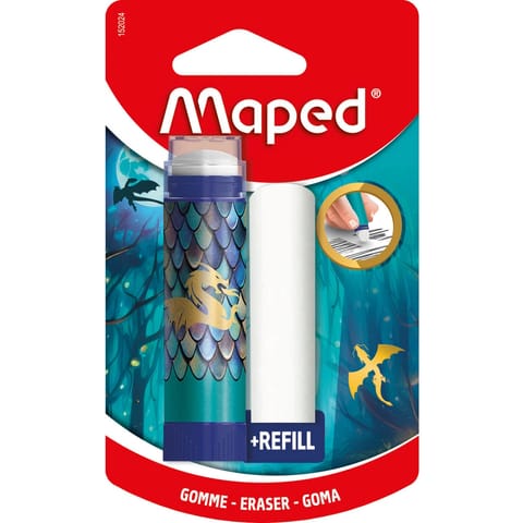 Gumka MAPED DRAGON wykręcana w sztyfcie, blister 152024 w sklepie Wasserman.eu