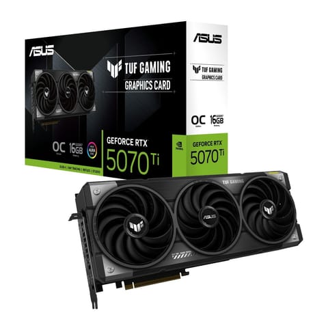 ⁨Graphics card GeForce RTX 5070 TI TUF GAMING OC 16GB GDDR7 256bit DP/HDMI⁩ at Wasserman.eu