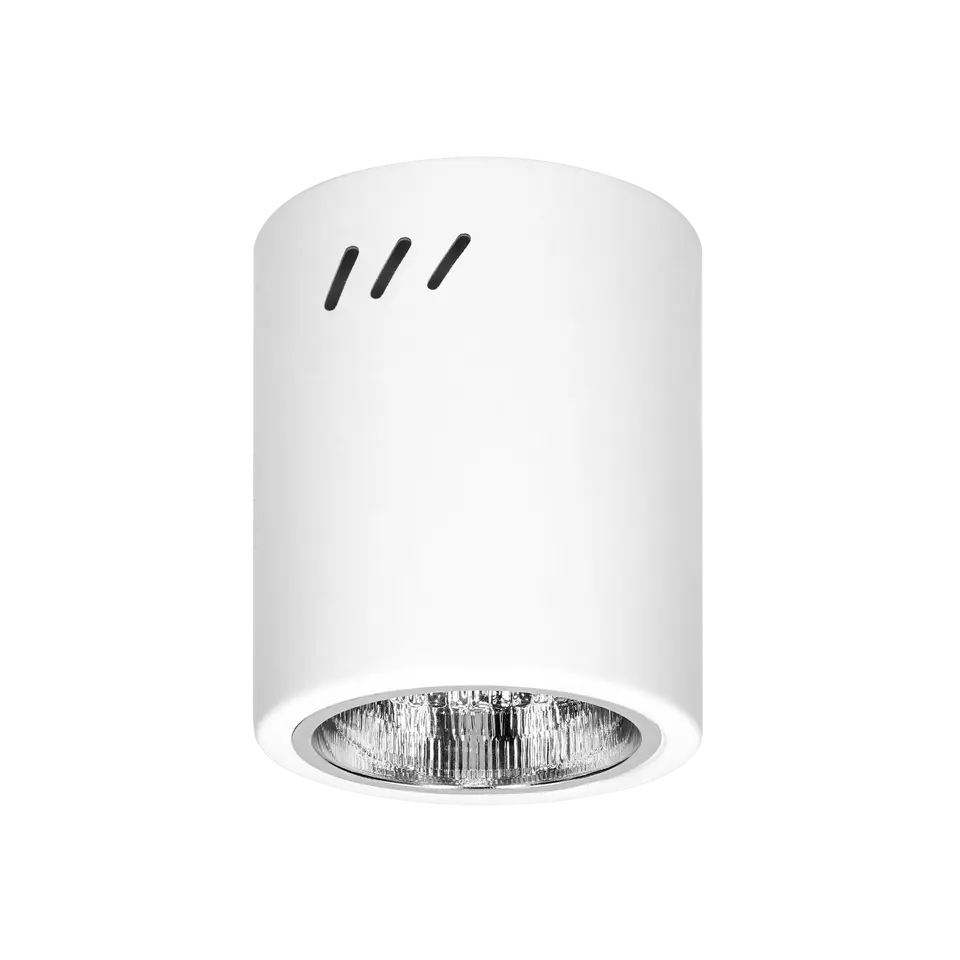 KORIN 13, oprawa typu downlight, 60W, E27, stal, biała w sklepie Wasserman.eu