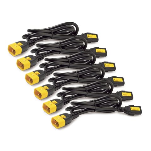 ⁨APC Stromkabel-Set C13->C14 verriegelbar 1,8m je 6⁩ at Wasserman.eu