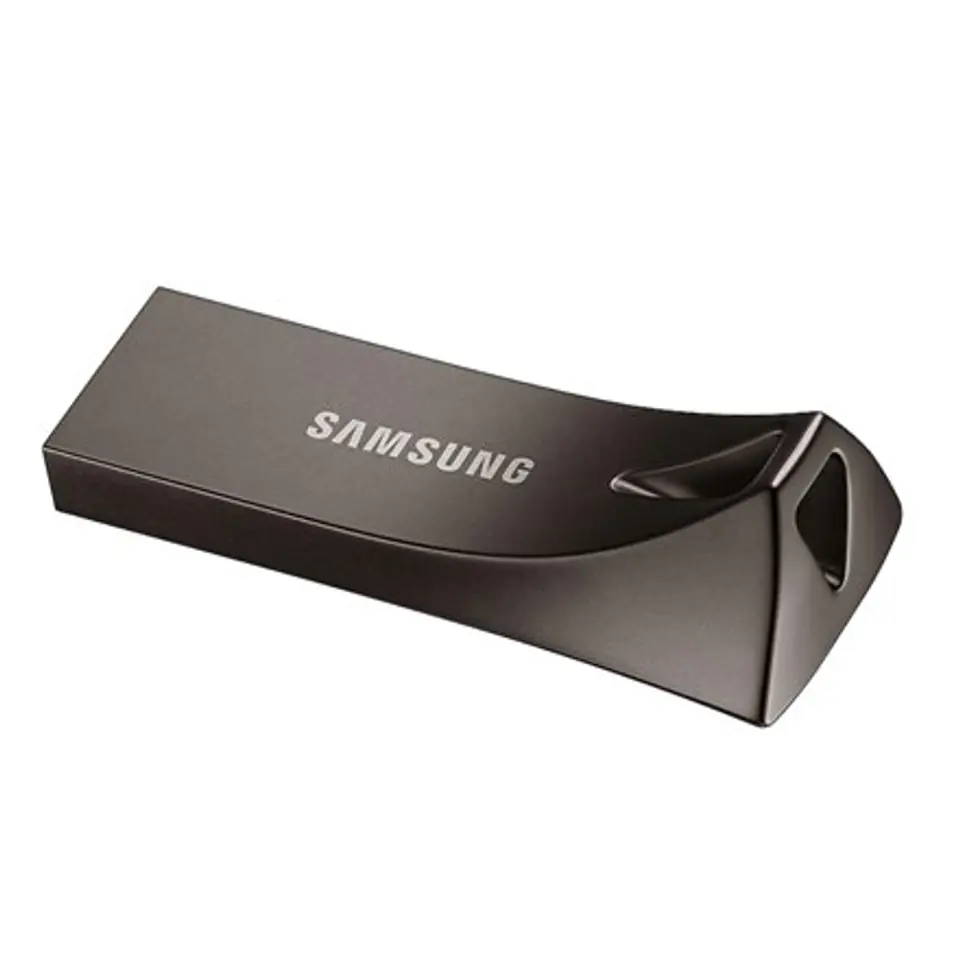 ⁨Samsung BAR Plus MUF-256BE4/APC 256 GB, USB 3.1, szary⁩ w sklepie Wasserman.eu