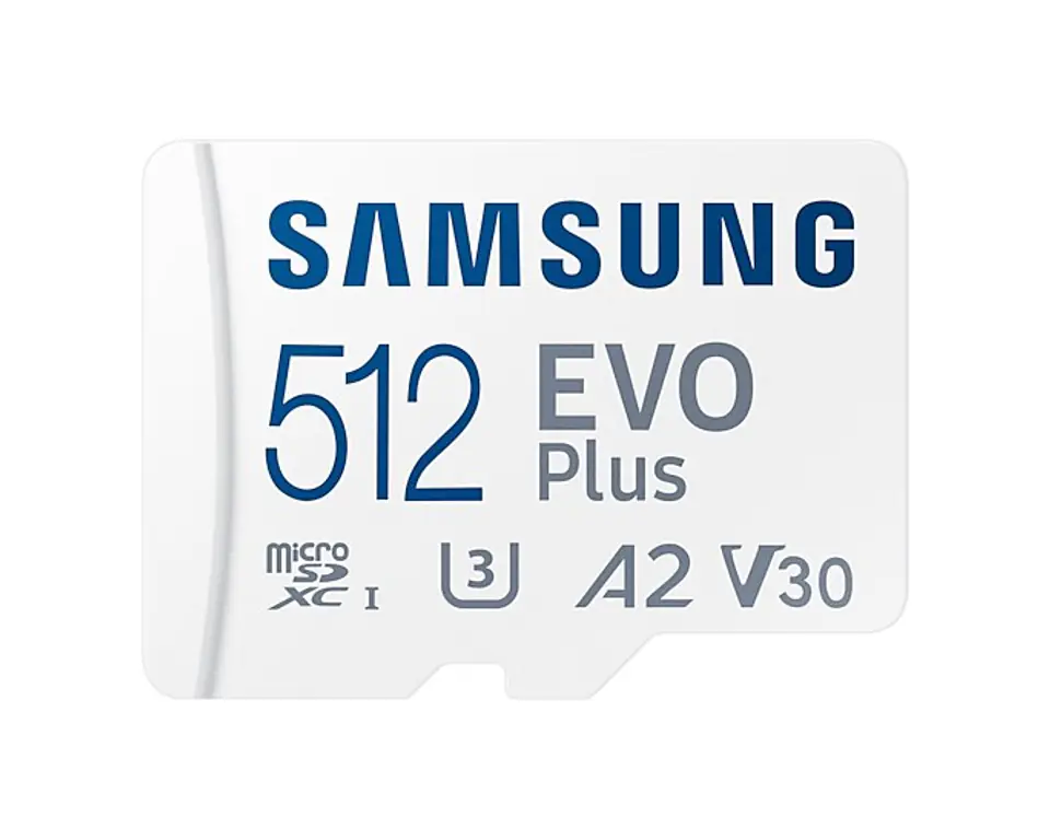 ⁨SAMSUNG MB-MC512KA/EU EVO+ mSD +Adapter⁩ at Wasserman.eu