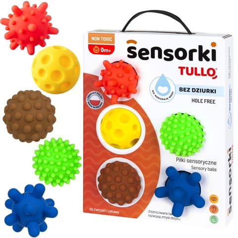 ⁨PIŁKI SENSORYCZNE 5SZT.⁩ w sklepie Wasserman.eu