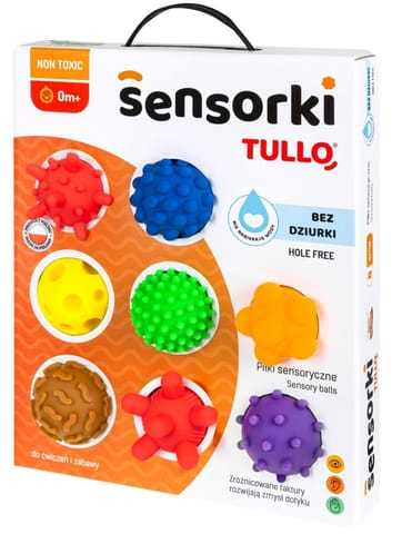 ⁨PIŁKI SENSORYCZNE 8SZT.⁩ w sklepie Wasserman.eu