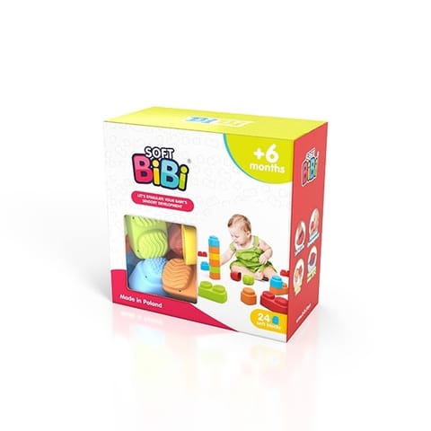 SOFT BIBI KLOCKI 24 SZTUKI w sklepie Wasserman.eu