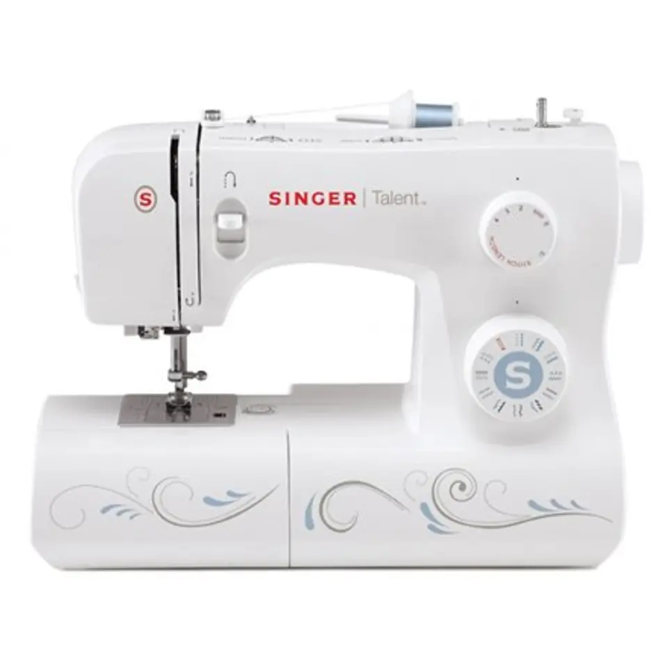 ⁨Sewing machine Singer SMC 3323 White, Number of stitches 23, Automatic threading⁩ w sklepie Wasserman.eu