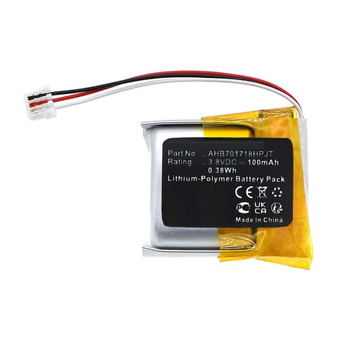 ⁨CoreParts Battery 3.8V 100mAh 0.38Wh⁩ w sklepie Wasserman.eu