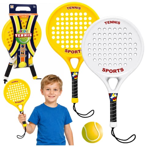 ⁨Zestaw Sportowy Do Gry W Tenisa Plażowego Ogrodowego Paletki Piłka Piankowa⁩ w sklepie Wasserman.eu