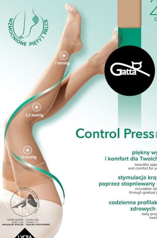 ⁨Pończochy Control Press P 01 (Rozmiar 1/2)⁩ w sklepie Wasserman.eu