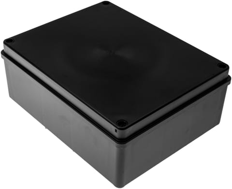 ⁨Puszka instalacyjna S-BOX 240x190x90, bez dławików, IP65, czarna S-BOX 516CZ⁩ w sklepie Wasserman.eu