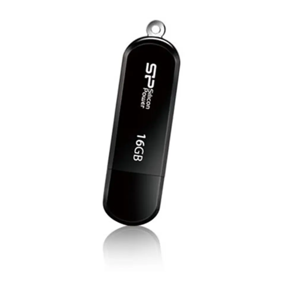 ⁨Silicon Power | 16GB LuxMini 322 | 16 GB | USB 2.0 | Czarny⁩ w sklepie Wasserman.eu