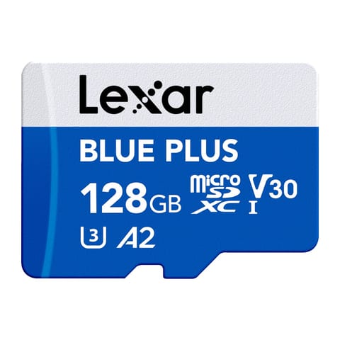 ⁨Memory card microSD 128GB C10 A2 U3 V30 170MB/s Blue Plus⁩ at Wasserman.eu