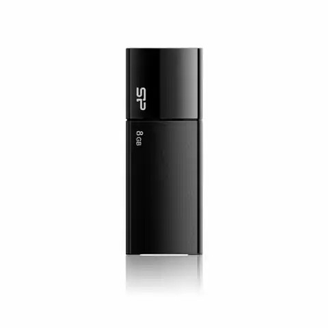 ⁨Silicon Power Ultima U05 8 GB, USB 2.0, Black⁩ at Wasserman.eu