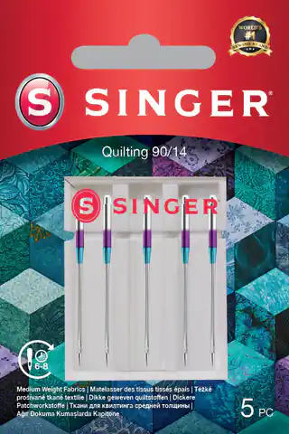 ⁨Singer | Quilting Needle 90/14 5PK⁩ w sklepie Wasserman.eu
