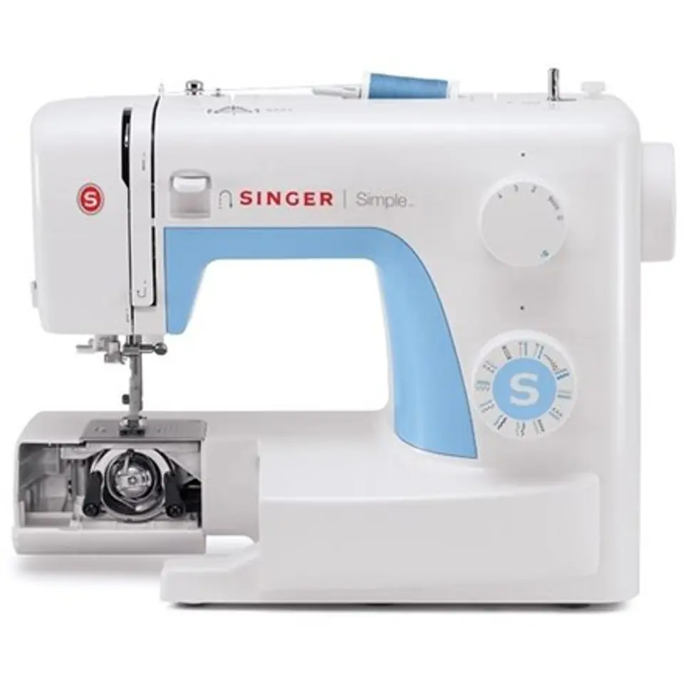 ⁨Singer | 3221 | Sewing Machine | Number of stitches 21 | Number of buttonholes 1 | White⁩ w sklepie Wasserman.eu