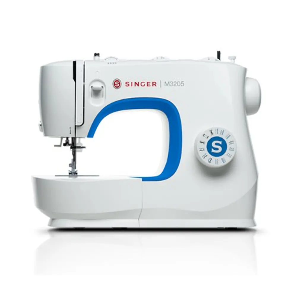 ⁨Singer Sewing Machine M3205 Number of stitches 23, Number of buttonholes 1, White⁩ at Wasserman.eu