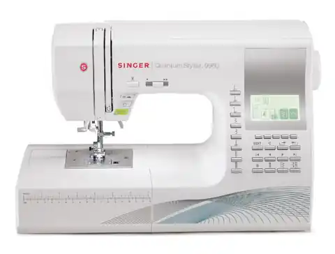 ⁨Singer Sewing Machine Quantum Stylist™ 9960 Number of stitches 600, Number of buttonholes 13, White⁩ at Wasserman.eu