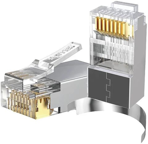 ⁨Unitek Wtyk modularny Pass-Through RJ45 Cat.7 50szt⁩ w sklepie Wasserman.eu