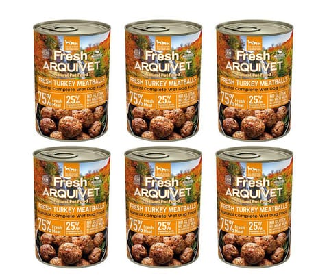 ⁨Arquivet Fresh klopsiki z indyka w sosie 6x400g⁩ w sklepie Wasserman.eu