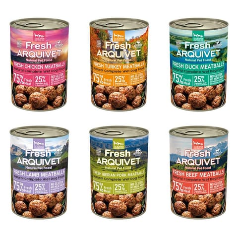 ⁨Arquivet Fresh klopsiki MIX SMAKÓW 6x400g⁩ w sklepie Wasserman.eu