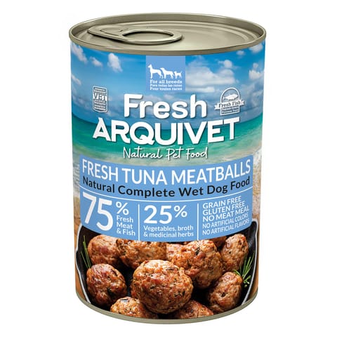 ⁨Arquivet Fresh klopsiki z tuńczykiem, dynią i szpinakiem 400g⁩ w sklepie Wasserman.eu