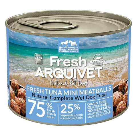 ⁨Arquivet Fresh MINI klopsiki z tuńczykiem, dynią i szpinakiem 200g⁩ w sklepie Wasserman.eu