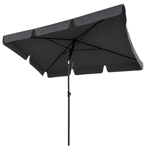 ⁨PARASOL OGRODOWY FLOKS CIEMNOSZARY⁩ w sklepie Wasserman.eu