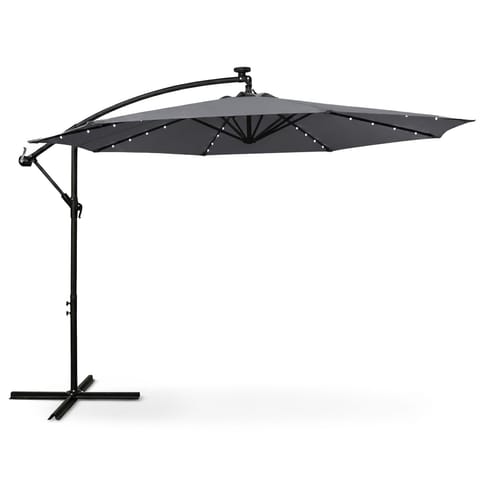 PARASOL OGRODOWY MILIN CIEMNOSZARY w sklepie Wasserman.eu