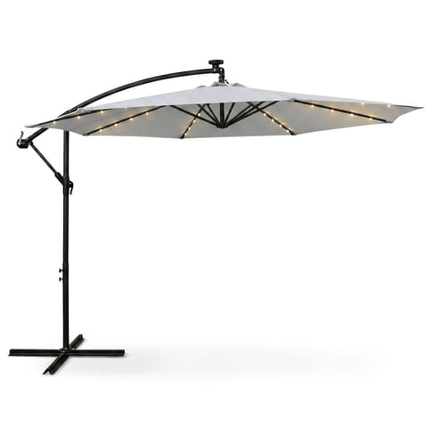 PARASOL OGRODOWY MILIN JASNOSZARY w sklepie Wasserman.eu