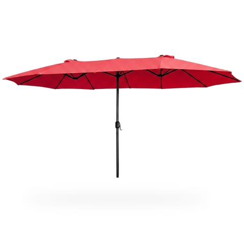 ⁨PARASOL OGRODOWY TILIA CZERWONY⁩ w sklepie Wasserman.eu