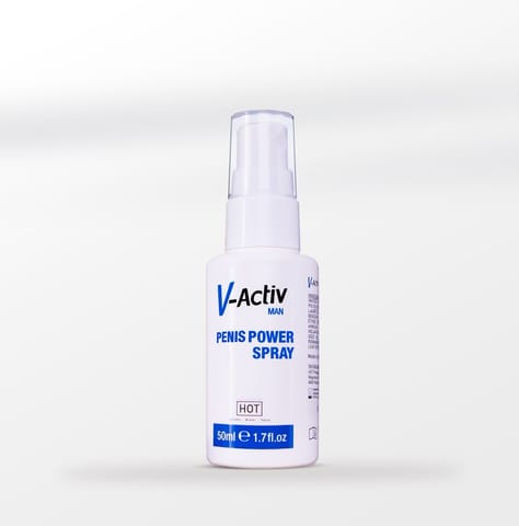 ⁨HOT V-Activ Men Power Spray dla mężczyzn z ekstraktem z miłorzębu 50 ml⁩ w sklepie Wasserman.eu