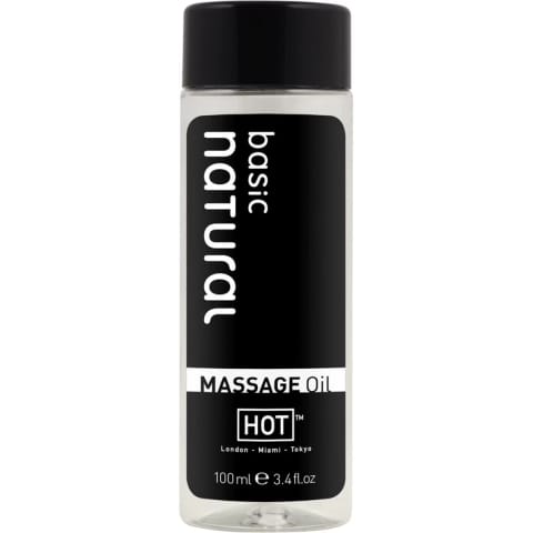 ⁨HOT Olejek do masażu naturalny 100 ml - odżywczy, bezzapachowy⁩ w sklepie Wasserman.eu