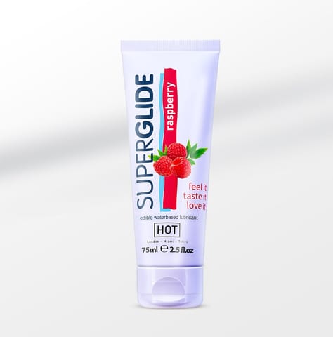 ⁨HOT Superglide Water-Based Żel poślizgowy jadalny 75 ml⁩ w sklepie Wasserman.eu