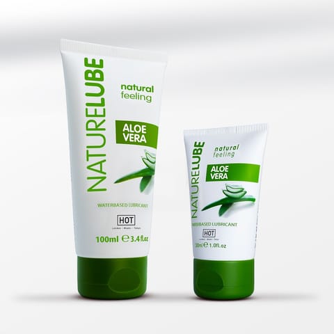 ⁨HOT Nature Lube żel intymny na bazie wody z aloesem 30 ml⁩ w sklepie Wasserman.eu