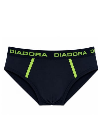 ⁨SLIPY DIADORA 5843 NAVY/ACIDO (kolor granat, rozmiar M)⁩ w sklepie Wasserman.eu