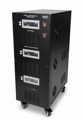 ⁨Stabilizator napięcia trójfazowy Volt Polska AVR PRO 45000VA 3% SERVO 3-F⁩ w sklepie Wasserman.eu