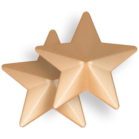 ⁨COQUETTE CHIC DESIRE - NIPPLE COVERS GOLDEN STARS⁩ w sklepie Wasserman.eu