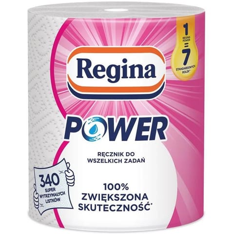 ⁨Ręcznik papierowy uniwersalny REGINA POWER 2 warstwy⁩ w sklepie Wasserman.eu