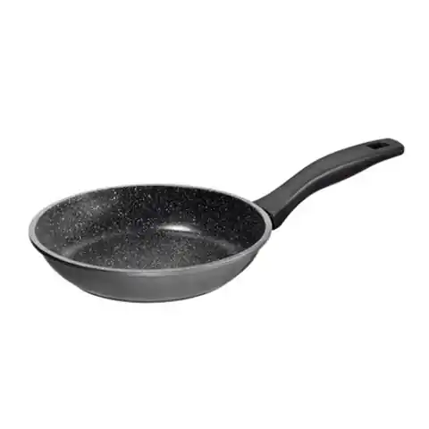 ⁨Stoneline Made in Germany pan 19046 Frying, Diameter 24 cm, Suitable for induction hob, Fixed handle, Anthracite⁩ at Wasserman.eu