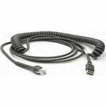 ⁨Datalogic Cable, USB, Type A, Coiled,⁩ w sklepie Wasserman.eu