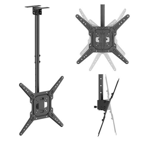 ⁨Uchwyt / wieszak sufitowy dla TV Maclean, max. obciążenie 35kg, 23-55", max VESA 400x400, MC-174⁩ w sklepie Wasserman.eu