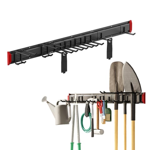 ⁨Ścienny organizer na narzędzia Maclean, stalowy, max. obciążenie 228kg, szerokość 1222mm, MC-179⁩ w sklepie Wasserman.eu