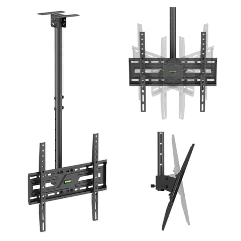 ⁨Uchwyt / wieszak sufitowy dla TV Maclean, max. obciążenie 50kg, 37-75", max VESA 400x400, MC-175⁩ w sklepie Wasserman.eu