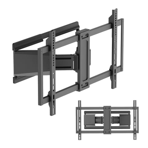 ⁨Uchwyt / wieszak do telewizora Maclean, max. VESA 600x400, 37-90", max. obciążenie 65kg, czarny, MC-881 N⁩ w sklepie Wasserman.eu