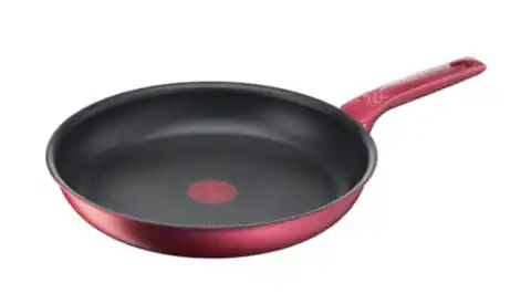 ⁨TEFAL Daily Chef Pan G2730672 Diameter 28 cm, Suitable for induction hob, Fixed handle, Red⁩ w sklepie Wasserman.eu